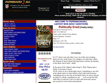 Tablet Screenshot of paperbacks4all.com